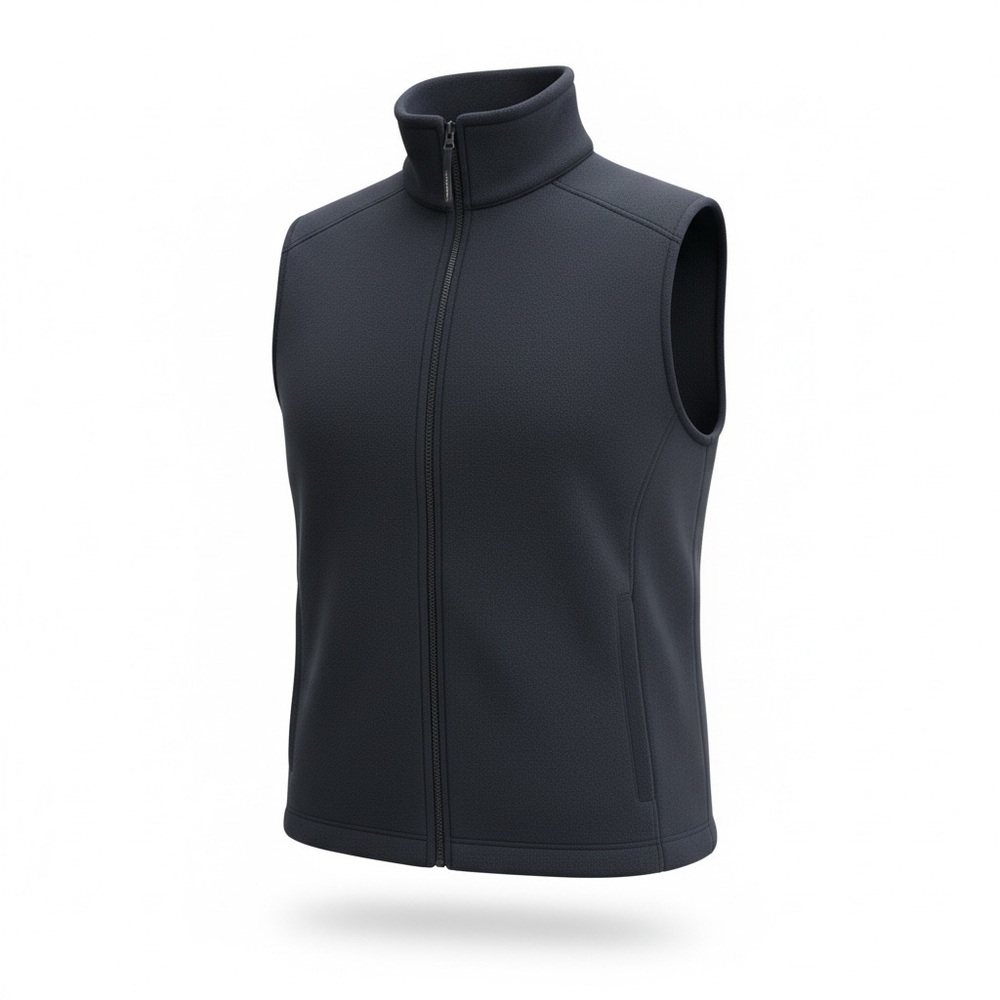 Campmor Polartec Avalanche Men’s Black Canadian Fleece Vest Size L